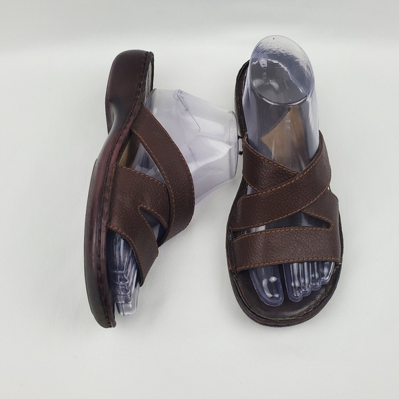 FINAL PRICE 🔥Dockers Camouflok brown leather sandals - Picture 3 of 9